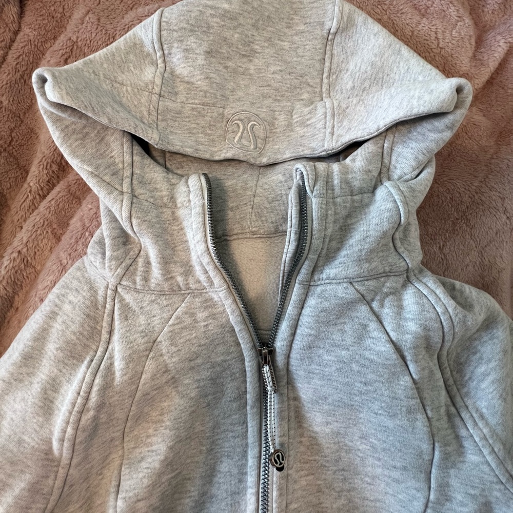 lululemon scuba full zip hoodie
